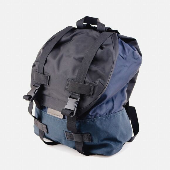 NWT Marc Jacobs Men's Travel School Nylon Backpack Navy $295+ - Picture 6 of 11